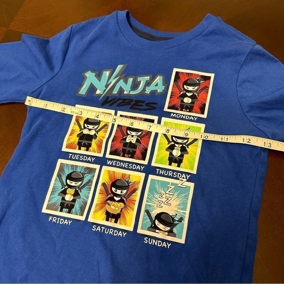 NINJA Vibes Boy Long Sleeve 365 Kids Size 5 - Picture 4 of 8